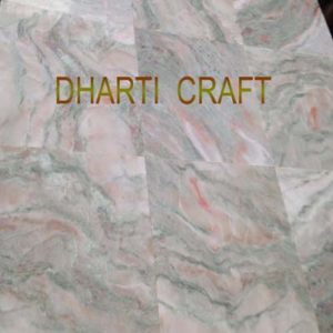 White Onyx marble tiles with Green and pink tone