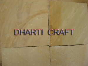 Yellow Mint sandstone tile picture