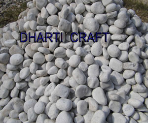 Pure White Stone Pebbles