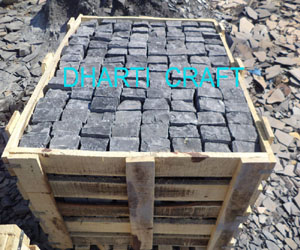 wooden crate packaging Black Cobblestone