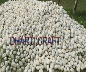 natural white river pebbles for garden pebbles and landscaping