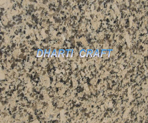 crystal yellow granite closeup picture